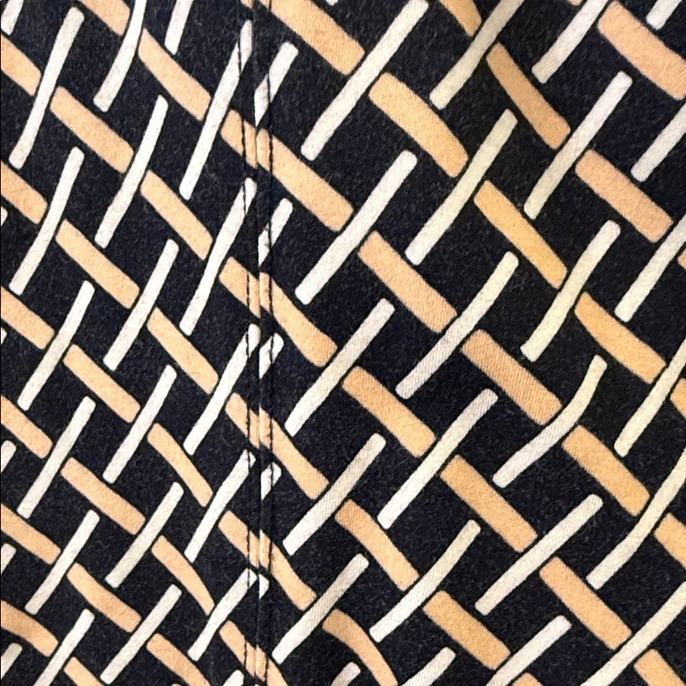 Anthropology Stylish Black and Tan Women's Pants - Picture 2 of 3